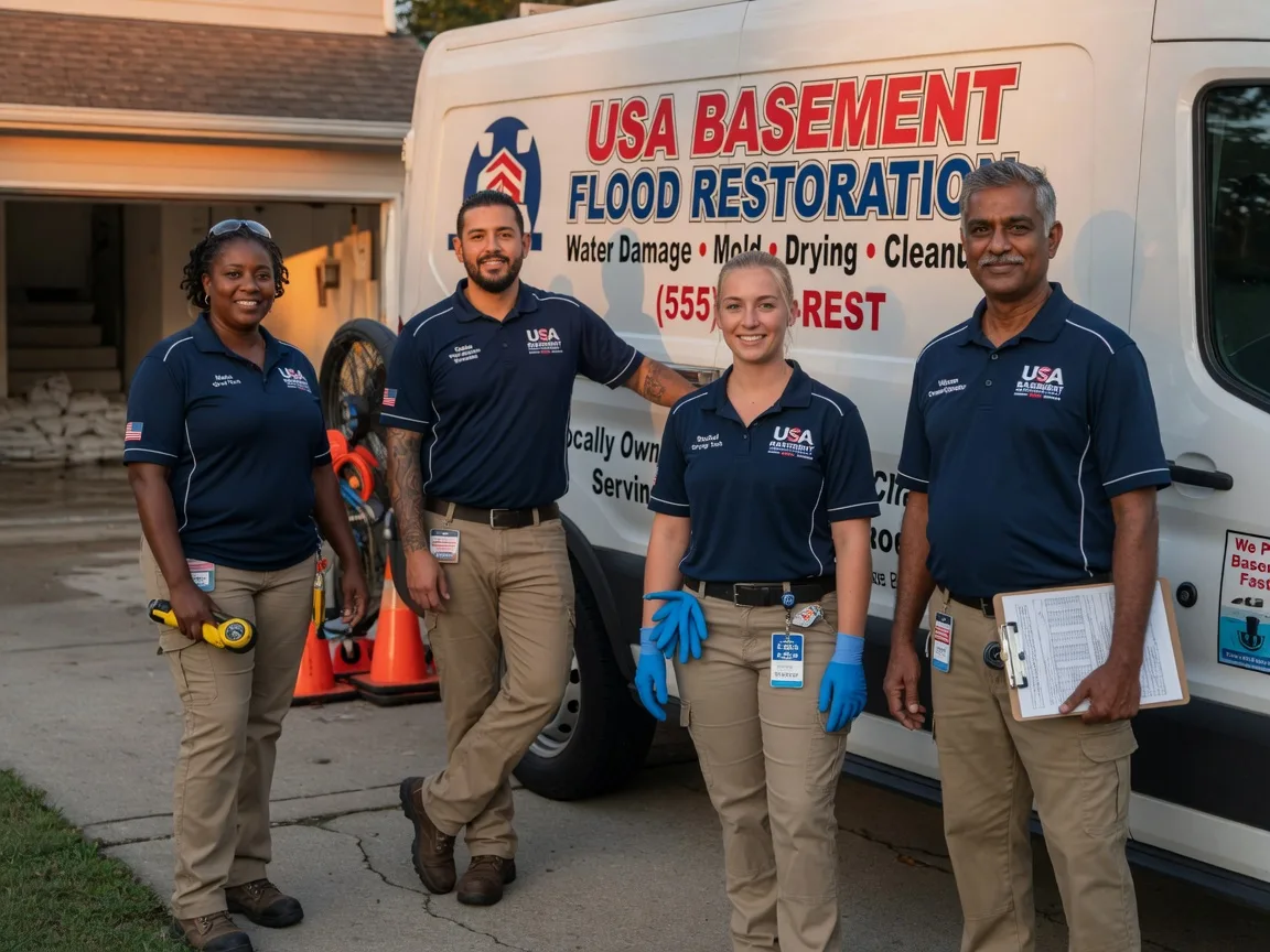 Basement Flood Cleanup company in Flat Rock, IL